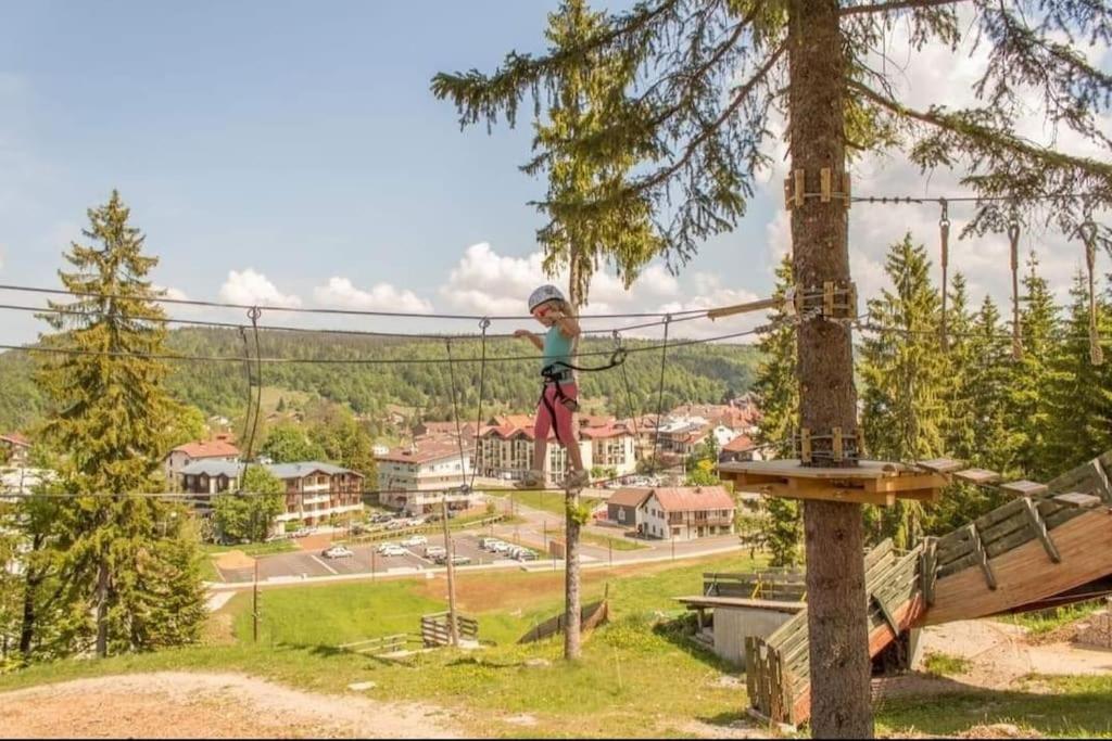 Appartement Le Flocon, Joli Petit Cocon 4 Pers En Rez De Jardin Draps Inclus Ле Рус Екстериор снимка
