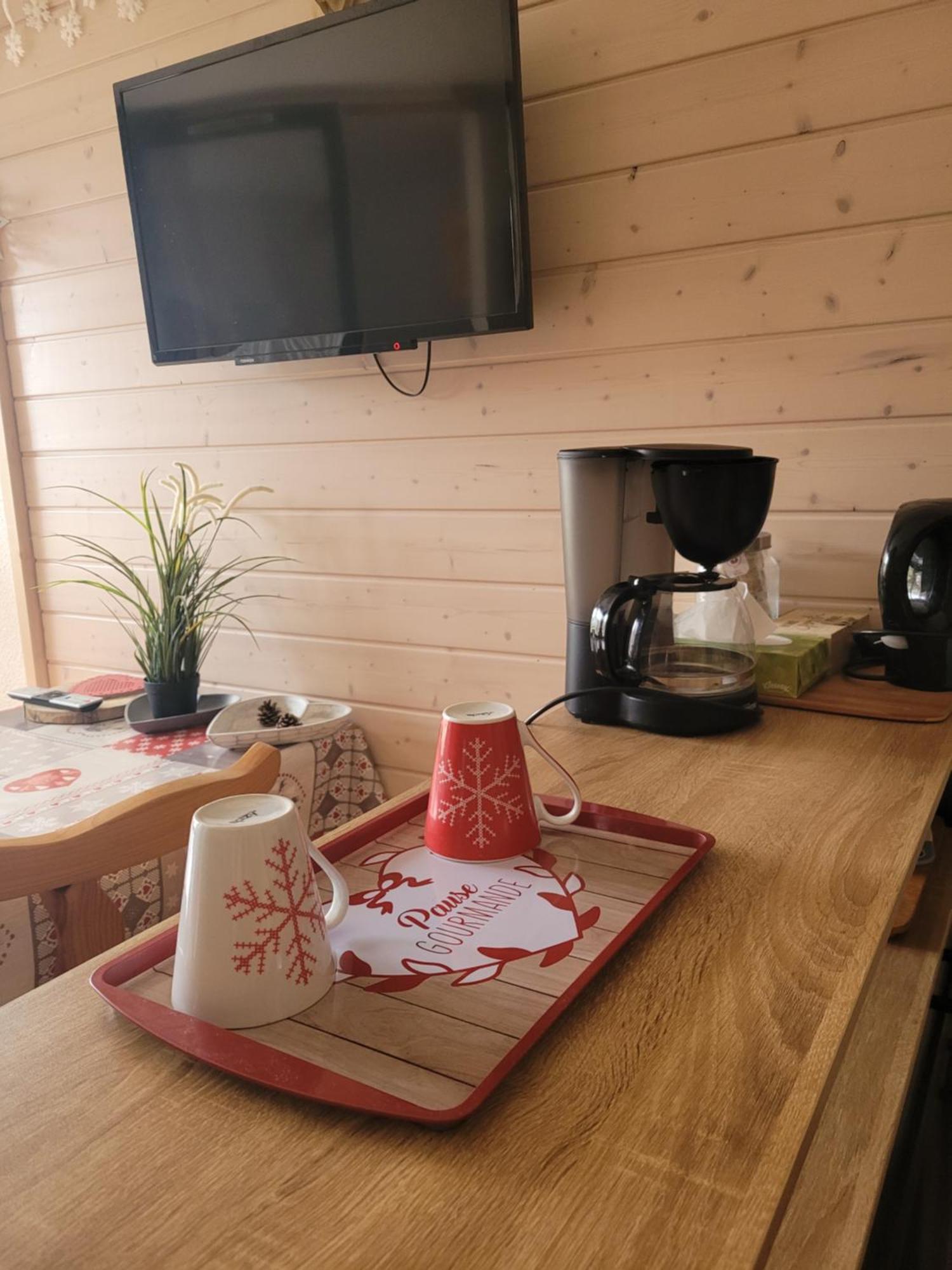 Appartement Le Flocon, Joli Petit Cocon 4 Pers En Rez De Jardin Draps Inclus Ле Рус Екстериор снимка