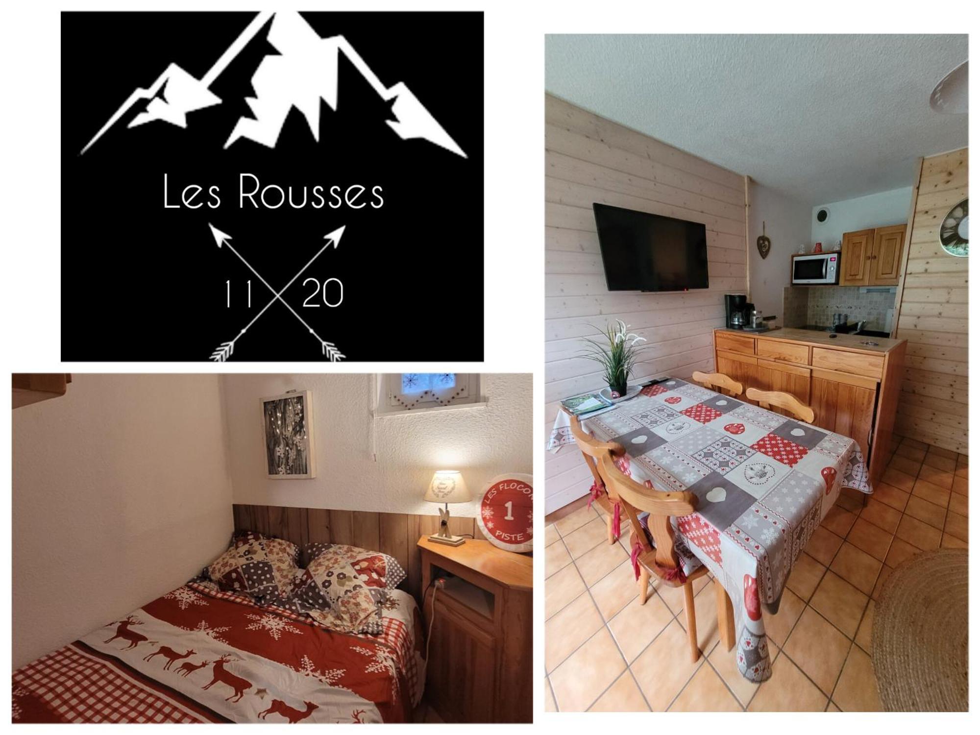 Appartement Le Flocon, Joli Petit Cocon 4 Pers En Rez De Jardin Draps Inclus Ле Рус Екстериор снимка